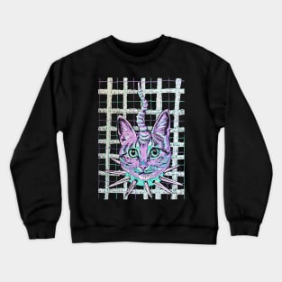 Punk Unicat Tabby Crewneck Sweatshirt